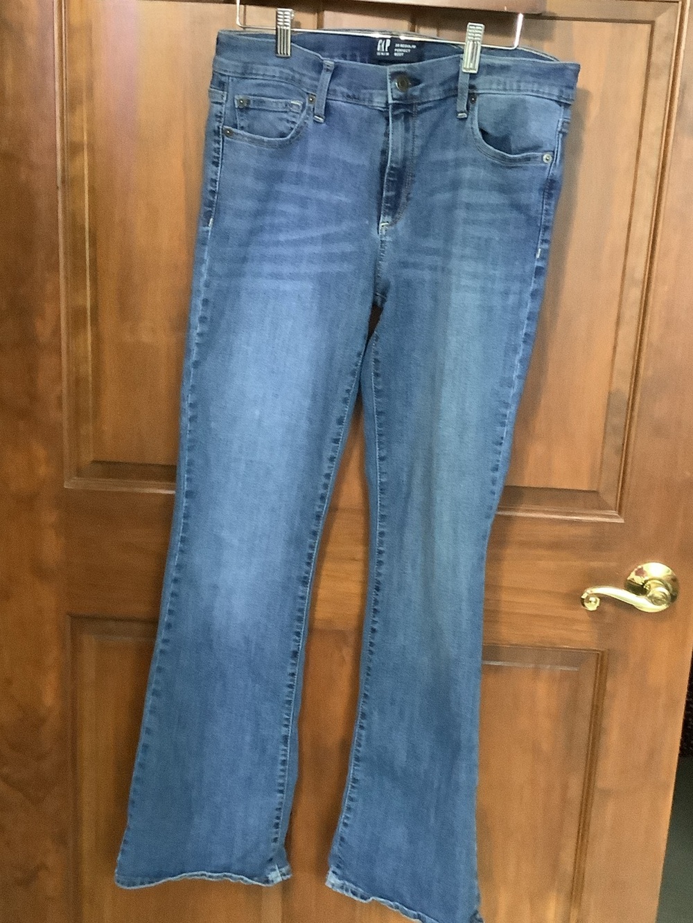 GAP Women's Medium Blue Flared Jeans